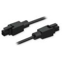 Teltonika Racks, Cabinets & Accessories PR2PP10B 4-PIN kuni 4-PIN toitekaabel, must, 0.047 kg
