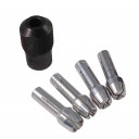 Collet nut set  1 + 4 pcs. 2615448532 DREMEL