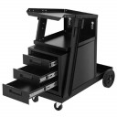 Metinā&scaron;anas iekārtu ratiņi, 3 atvilknes KD374 KRAFT