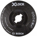 Тарелка опорная средняя X-LOCK с зажимом 125 мм, 2608601715 BOSCH