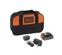 Aku ja laadija Smart tech BL2018ST1AS QW, komplekt (must / oranž, starter)9WZBYB34 BLACK DECKER