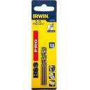 Irwin HSS PRO Puuri komplekt 10502380, 6.1cm, 3mm, HSS, 3, 3.3cm, metalli puurimiseks, kuiv