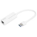 Digitus USB 3.0 adapter, DN-3023, 1 x 10/100/1000 Mbit/s, 1 x USB 3.0 A, 802.3, 802.3u, 802.3ab
