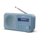 Sharp Tokyo Digitaalne Raadio DR-P420(BL), DAB/DAB+/FM, Bluetooth, 4 x AA, 2 &auml;ratuskella, kaasaskantav, sinine