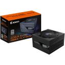 Gigabyte Maitinimo &scaron;altinis GP-AE1000PMPG5, 1000W, 80 PLUS Platinum, 120mm ventiliatorius, visi&scaron;kai modulinis, aktyvus au&scaron;inimas