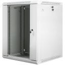 Lanberg 19'' seinakapp 15U WF01-6615-10S, 600x600mm, 60kg, IP20, klaasuks, 2 ventilaatoriavahet, 4 vertikaalset riba