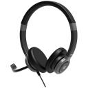 Port Connect austiņas PRO ON'R 300 912001, 32 &Omega;, 20-20k Hz, melna, trok&scaron;ņu slāpē&scaron;ana, stereo, vadu