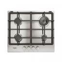 Whirlpool Gāzes plīts TGML661IXR, 7800 W, 4 degļi, 2x1650 W, 1x3500 W, 1x1000 W, nerūsējo&scaron;ais tērauds, čuguna balsti