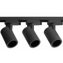 Lubinis &scaron;viestuvas ant bėgių TRAX BIS komplektas, 1m, 3xGU10, maks. 3x20W, juoda; XLT-Z3OP20SZ1B-10 GTV