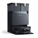 Robot vacuum cleaner with wet and dry cleaning 18500 Pa 6400 mAh black DEEBOT T50 MAX PRO OMNI BLACK GEN2 Ecovacs