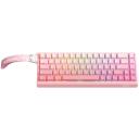 Onikuma G69 klaviatuur, G69 pink, 68 nuppu, 0.125 ms, 50 miljonit vajutust, ARGB valgustus, USB-C