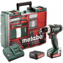 Gręžtuvas12V Powermaxx BS 12 komplektas 601036870 Metabo