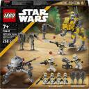 Lego Konstruktors 327. klona zvaigžņu kareivju kaujas paka 75431, 258 gab., plastmasa, 7 g. un vecākiem