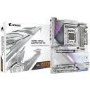 Gigabyte Motininė X870E A MASTER X ICE, AMD Socket AM5, 4*DIMM DDR5 iki 9000MT/s, 5*M.2, 10GbE LAN, Wi-Fi 7