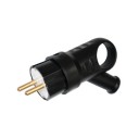 Kontaktdak&scaron;a, ar sazem., 16A, melna, IP20 BYLECTRICA