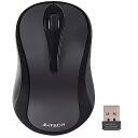 A4Tech V-Track pele G3-280N A4TMYS41198, 2.4 GHz, 1200 DPI, 3 pogas, 10 m, 1xAAA akumulators iekļauts