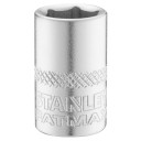 FATMAX&reg; 1/4" piedziņas 10mm 6 punktu uzgalis, izturīgs hromēts, FMMT17195-0, STANLEY