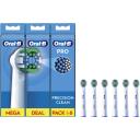 Oral-B Precīzās Tīrī&scaron;anas Zobu Birstes Uzgaļi EB20RX-6, 6 gab, balta