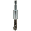 Antgalis su šepečiu 12mm, 1/4" HEX pinti plieniniai šereliai D-76738 MAKITA