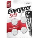 Energizer Akumulatori CR2025 415367, 3 V, Litija, 4 gab.