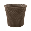 Puķu pods Conic Planter 56,5L gai&scaron;i brūns 29202754 KETER