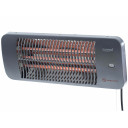 Infrared Heater 2000 W with Wall/Mount Bracket ARTIX SB BRIGHT HANGING CE17SQ-B Sunred