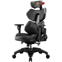 Gaming chair with 4D adjustable armrests ergonomic backrest and headrest 135 kg maximum load Terminator Black-Orange CGR-TER COUGAR