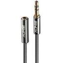 Lindy 35327 garinimo audio kabelis 1m, 3.5mm vyr. / mot., 24K auksiniai jungtys, PVC ir halogenų neturintis