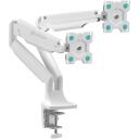 Onkron monitors, G200-W, 13-32 collas, 1-9 kg (x2), VESA 75x75, 100x100 mm, slīpums -90&deg; līdz +45&deg;, pagrieziens 180&deg;