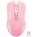 Onikuma CW905 2.4G belaidė žaidimų pelė, 600/1000/1600/2400/3600 DPI, 7 mygtukai, 700 mAh, 10 m, RGB ap&scaron;vietimas