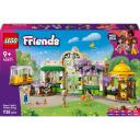 Lego Augalų kavinė ir gėlių parduotuvė 42671, 1138 dalys, 4 mini figūrėlės, 15cm, 32cm, 13cm