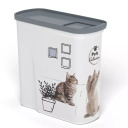 Toidukonteiner Pet Life Koerad 1,5kg 2L 20,5x86x19,4cm kassid 0804346E26 Curver