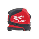 PROFESIONĀLĀS KOMPAKTĀS KLASES MĒRLENTES, PRO COMPACT TAPE MEASURE C8-26/25, 4932459596 MILWAUKEE