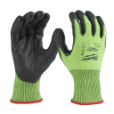 PRETSAGRIE&Scaron;ANĀS AIZSARDZĪBAS E KLASES ATSTAROJO&Scaron;I CIMDI, HI-VIS CUT E GLOVES -9/L -1PC, 4932479933 MILWAUKEE