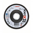 X-LOCK angled flap grinding disc X571 125mm, K60 2608619202 BOSCH