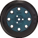 Ekscentra slīpma&scaron;īnām SLĪPĒ&Scaron;ANAS PAMATNE AR 8 ATVERĒM, 2608601061 BOSCH