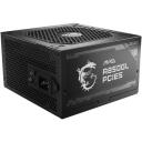 Msi Блок питания MAG A850GL PCIE5, 850W, 100-240V, 47-63Hz, 80 PLUS Gold, полностью модульный, активное охлаждение