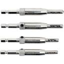 Sthor Urbju komplekts 22750, 4 gab., 2mm, 2.8mm, 3.6mm, 4.5mm, 1/4" (6.3mm) hex, oglekļa tērauds #45, niķelēts