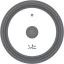 Jata kaas T26, 26-28-30cm, hall, l&auml;bipaistev, silikoon, klaas, 1 k&auml;epide, FDA n&otilde;uetele vastav, auruventiil