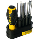 Skrūvgriezis ar maināmiem uzgaļiem (9gab.) 0-62-511 STANLEY