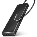 Axagon USB keskseade HUE-F7C USB 3.2 7 porti, 30 cm kaabel, alumiiniumkorpus, Hot Plug, Plug and Play