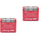 Shelly 1PM Mini Gen4 Zigbee/Matter kontrolieris 1PMMiniGen42Pack, 110&ndash;240 V AC, 8 A, 20 plāni, 8 MB atmiņa, sarkans