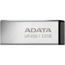 Adata USB флеш-накопитель UR350-32G-RSR/BK 32GB, USB 3.2 Gen 1, скорость чтения 100 MB/s, черный, металл, водо- и ударопрочный