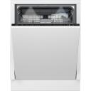 Beko indaplovė BDIN38542P, 15 indų komplektai, 8 programos, energijos efektyvumo klasė C, ekranas, AquaStop funkcija, balta