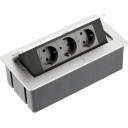 Pistikupesa, laua sisse ehitatav,  USB, SOFT AE-PBSUC2GS-53 GTV