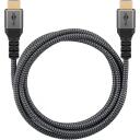 Goobay HDMI kaabel Ethernetiga, 64993, 1m, 4K60Hz tugi, 18 Gbps andmeedastuskiirus