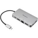 Targus USB-C DP Alt Mode viena video 4K HDMI/VGA dokstacija DOCK419EUZ, 1xVGA, 1xHDMI, 100W PD, Gigabit Ethernet