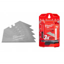 Tapešu naža asmeņi UTILITY KNIFE BLADES 50 gab 48221950 Milwaukee