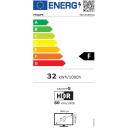 Philips 32E1N1800LA/00 LCD monitorius, 31,5", 3840 x 2160, 60 Hz, 4 ms, 300 cd/m&sup2;, HDMI 2