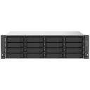 Qnap NAS TS-1673AU-RP-16G, 2.2GHz, 16GB UDIMM DDR4, 16x0HDD, 3U, 3x8cm ventiliatoriai, 2xUSB Type C, 1xUSB 3.1, 1xUSB 3.0